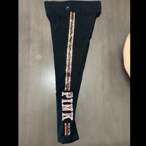 Pink Bling Yoga Leggings